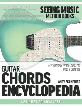 Paperback Guitar Chords Encyclopedia: Fast Reference for the Chords You Need in Every Key Book