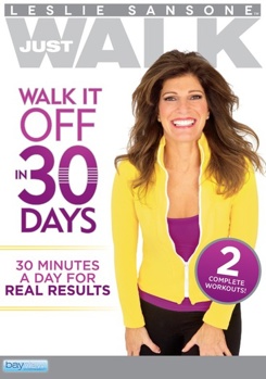 DVD Leslie Sansone: Walk it Off in 30 Days Book