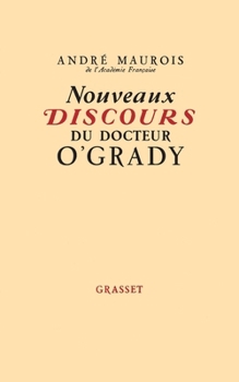 Paperback Nouveaux discours du dr. O'Grady [French] Book