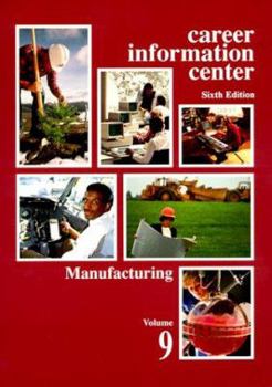 Paperback Career Infomation Center, #9: Manufacturing Book