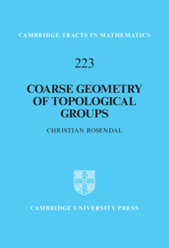 Hardcover Coarse Geometry of Topological Groups Book