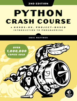 Paperback Python Crash Course, 2nd Edition: A Hands-On, Project-Based Introduction to Programming Book