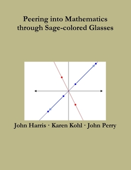 Paperback Peering into Mathematics through Sage-colored Glasses Book