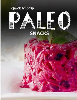 Paperback Paleo Snacks Book