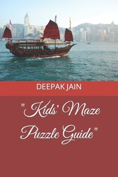 Paperback "Kids' Maze Puzzle Guide" Book