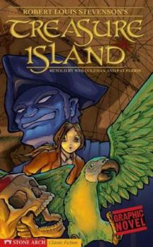 Hardcover Treasure Island: A Graphic Novel Book