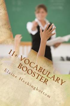 Paperback 11+ Vocabulary Booster: 11+ Support Book 1 Book