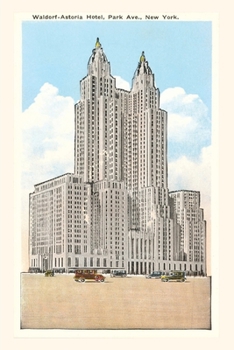 Paperback Vintage Journal Waldorf-Astoria Hotel, New York City Book
