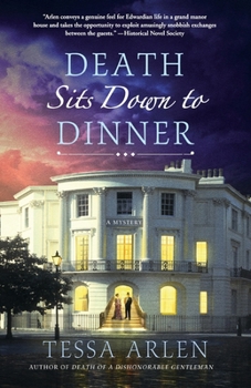Paperback Death Sits Down to Dinner Book
