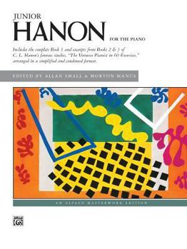 Paperback Junior Hanon (Alfred Masterwork Edition) Book