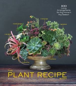 Hardcover The Plant Recipe Book: 100 Living Arrangements for Any Home in Any Season Book