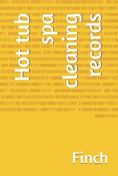 Paperback Hot tub spa cleaning records Book