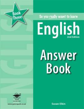 Paperback So You Really Want to Learn English Book 3 Answer Book