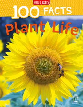 Paperback 100 Facts Plant Life Book