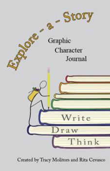 Paperback Explore-a-Story: Graphic Character Journal Book