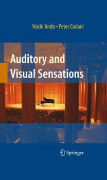 Hardcover Auditory and Visual Sensations Book