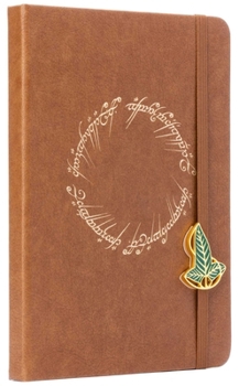 Hardcover Lord of the Rings: One Ring Journal with Charm Book