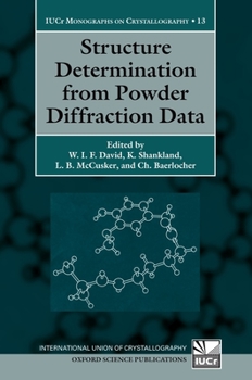 Paperback Structure Determination from Powder Diffraction Data Book