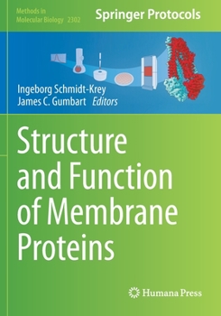 Paperback Structure and Function of Membrane Proteins Book