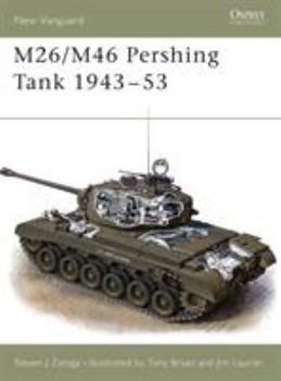 Paperback M26/M46 Pershing Tank 1943 53 Book