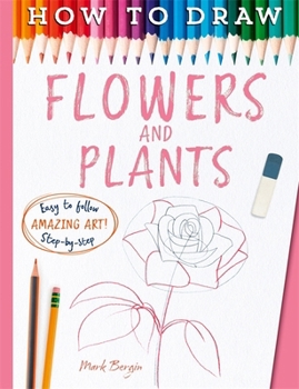Paperback How To Draw Flowers And Plants Book