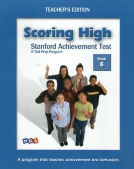 Paperback Scoring High on SAT: Teacher Edition Grade 8 Book