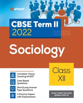 Paperback CBSE Term II Sociology 12th Book