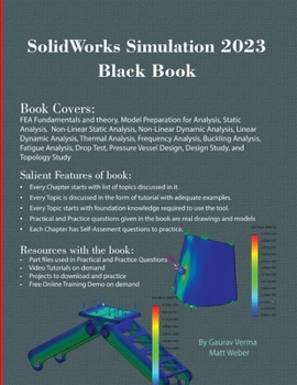Paperback SolidWorks Simulation 2023 Black Book