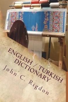Paperback English / Turkish Dictionary Book
