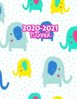 2020-2021 Planner: Two Year Calendar Organizer and Goal Journal | January 2020 - December 2021 Daily, Weekly and Monthly Planner Book with Back Sticker Expression Wall for 2 Years | Design Code 509936