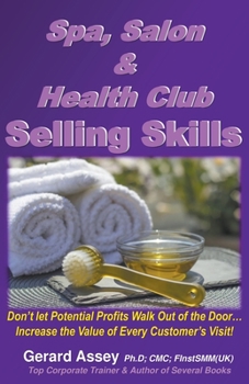 Paperback Spa, Salon & Health Club Selling Skills Book