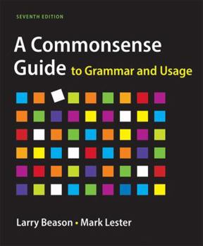 Paperback A Commonsense Guide to Grammar and Usage Book