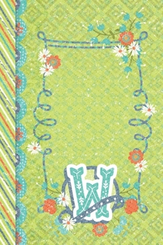 W: Diario Personalizado - Versiculos Biblicos y Espacio Para Escribir Sus Reflexiones - Regalo Para Personas Creyentes En Dios (Spanish Edition)