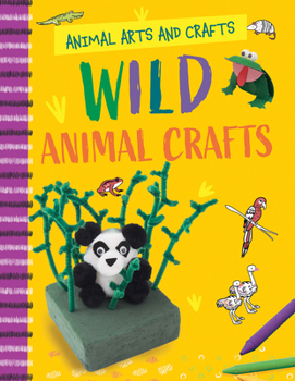 Library Binding Wild Animal Crafts Book