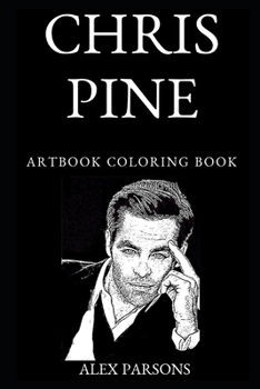 Paperback Chris Pine Artbook Coloring Book