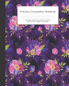 Primary Composition Notebook: Creepy Halloween Kids |Grades K-2 | Handwriting Practice Paper|Primary Ruled With Dotted Midline | 100 Pgs 50 Sheets | ... Girls | Elementary | Teacher | School | Gift