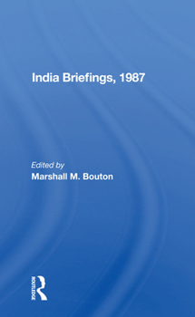 Paperback India Briefing, 1987 Book