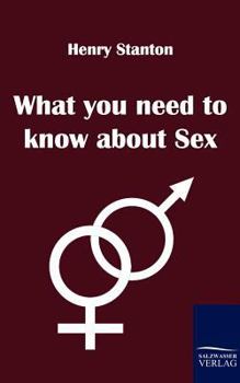 Paperback What you need to know about Sex Book