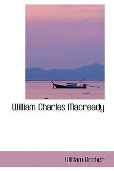 Paperback William Charles Macready Book