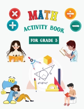 Paperback Math Activity Book: Grade 3 Math Activity Book