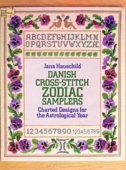 Paperback Danish Cross-Stitch Zodiac Samplers Book