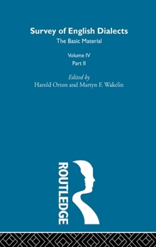 Hardcover Survey Eng Dialects Vol4 Prt2 Book
