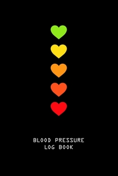 Blood pressure log book: 2 year blood pressure tracker. 2 daily readings + heart rate / notes section / weekly review / weight, bmi, exercise and dietary review.