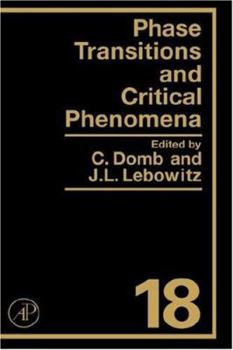 Hardcover Phase Transitions and Critical Phenomena: Volume 18 Book