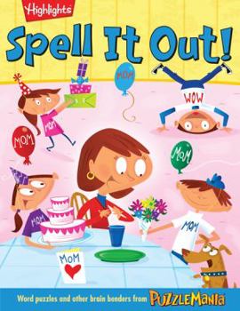 Paperback Spell it Out! Puzzlemania (Highlights) Book