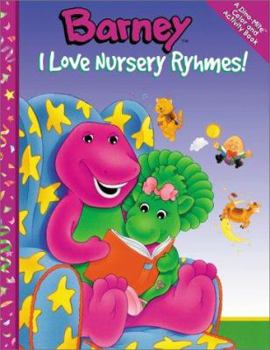 Paperback Barney I Love Nursery Rhymes Book