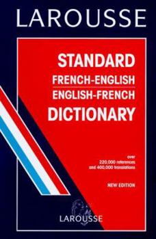 Hardcover Standard French-English, English-French Dictionary Book