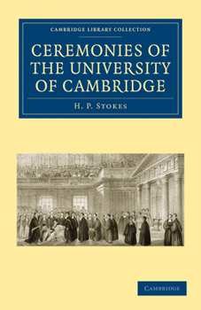 Paperback Ceremonies of the University of Cambridge Book