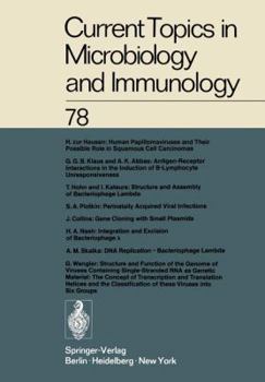 Paperback Current Topics in Microbiology and Immunology Book