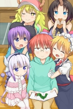 Journal: Dragon Maid Soft Glossy Cover Journal Lined Pages Book 6 x 9 Inches 110 Pages